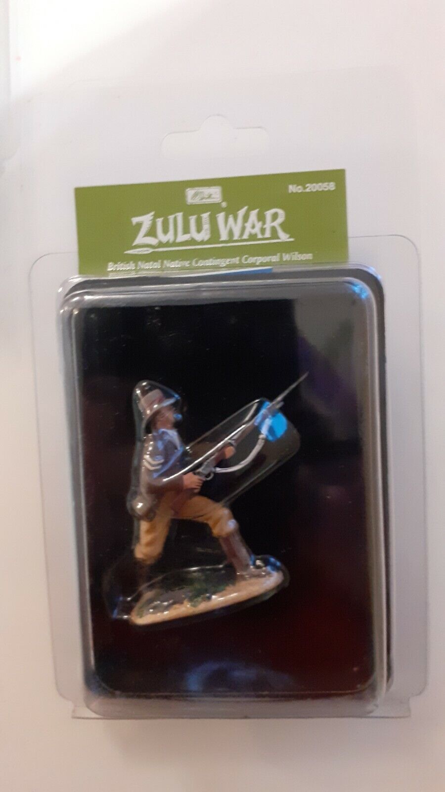 Britains 20058 Zulu wars natal contingent corporal wilson 1:32 metal boxed b8