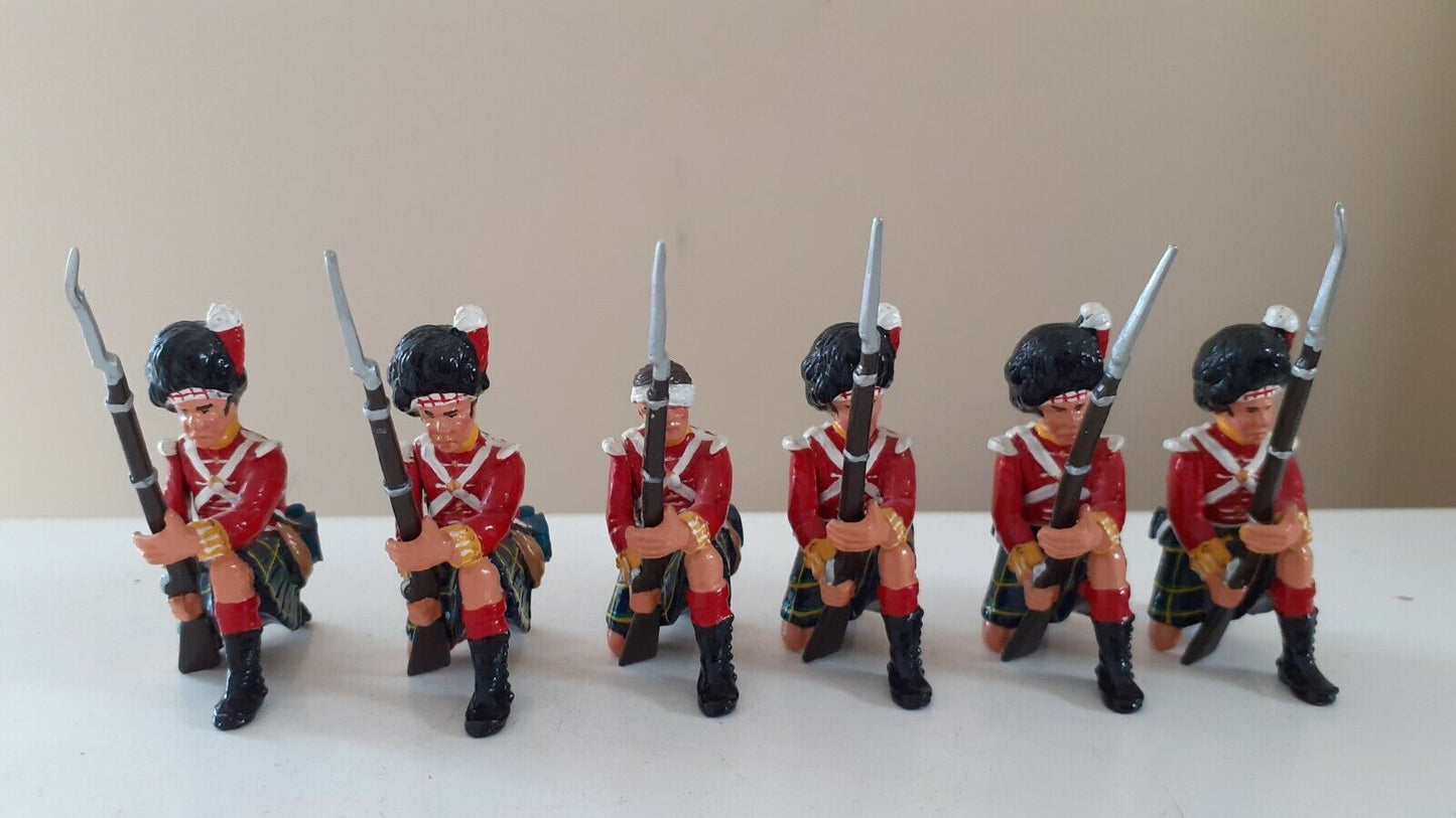 early trophy miniatures 1991 Napoleonic Waterloo Highlanders wa27 1:32 metal