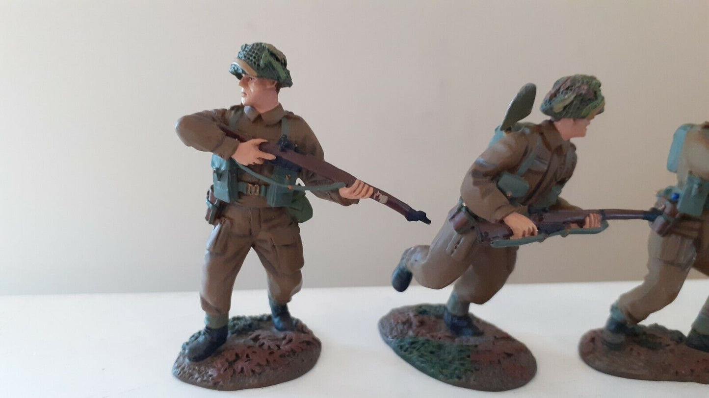 Britains ww2 british Canadian infantry paras Normandy d-day 1:32
