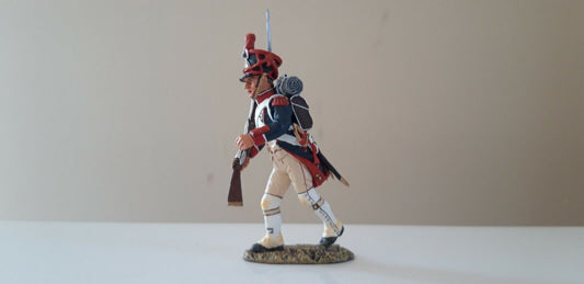 King and country Waterloo Napoleonic French guards infantry boxed 1:30  na14 b