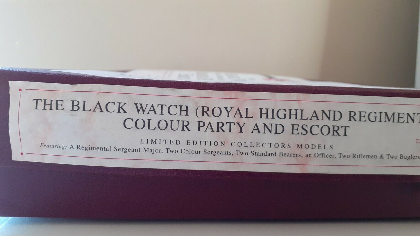 Britains limited edition black watch royal Highland regiment 1997 1:32 5297