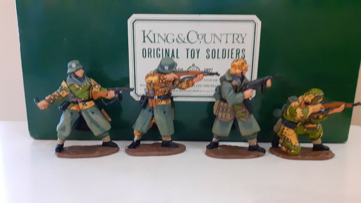 King and country ws17 ws017 ww2 german infantry boxed 1:30