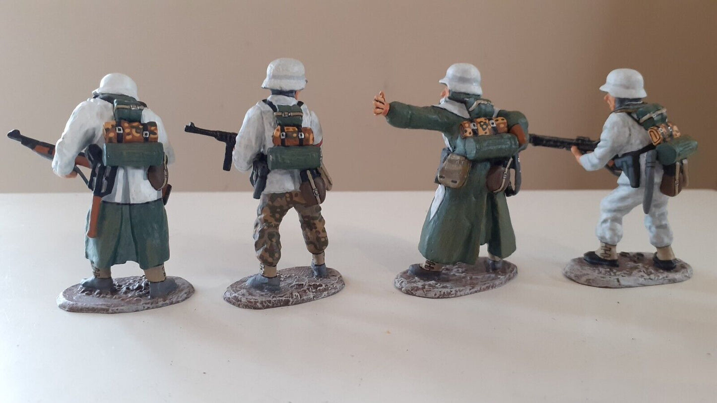 King and country ww2 german assault team boxed 1:30  ws012 ws12 rare winter  wdb