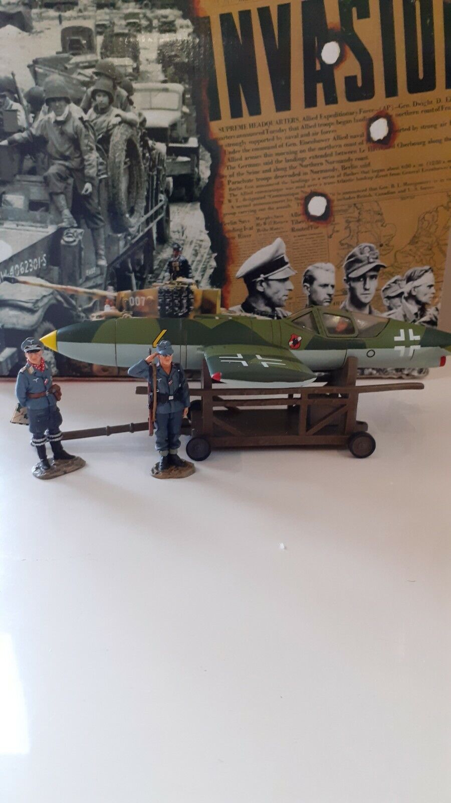 king and country focke wulf rammjager jet ws100 ww2 german luftwaffe 1:30