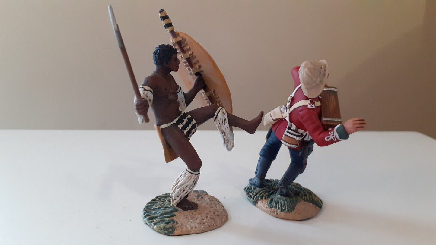 Britains 20144 Zulu wars 24th foot 1:32 metal no rules boxed wdb