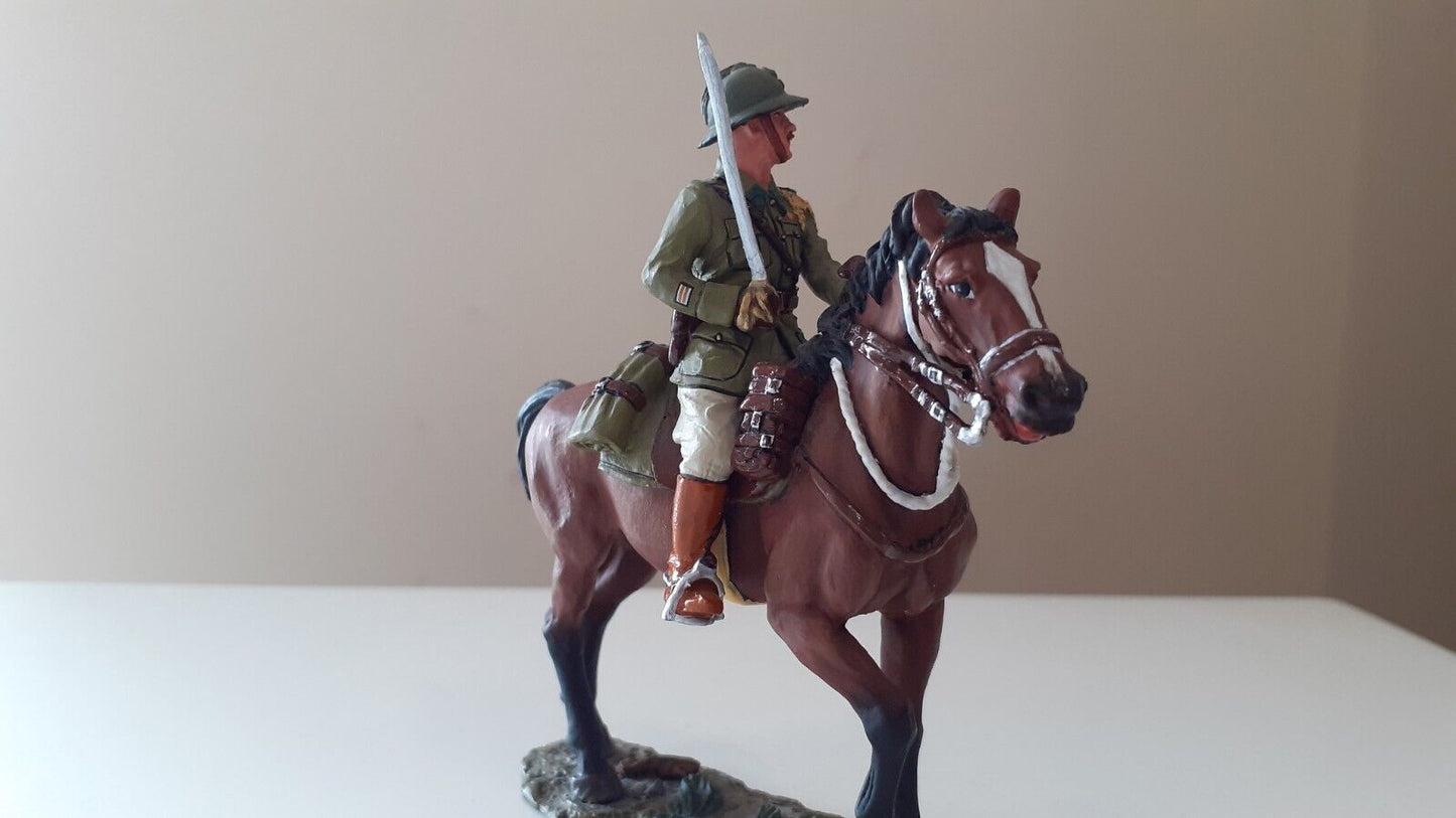 King and country ww1 ww2 french cavalry officer boxed 1:30 fob13 s3