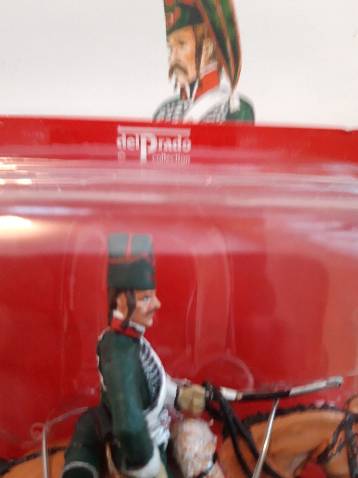 Del prado napoleonic wars waterloo 1:32 cavalry french chasseur cheval 109 108