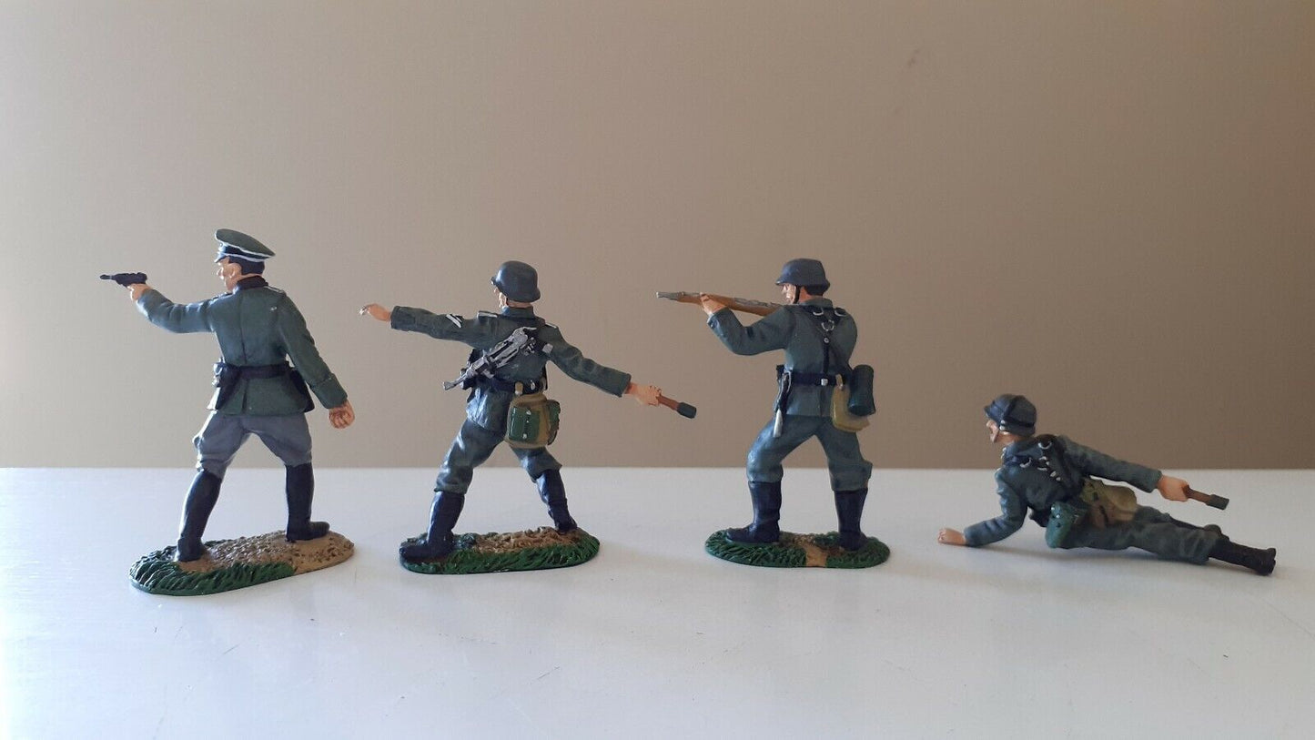 Conte ww2 German infantry 1:32  boxed metal wwii-0010