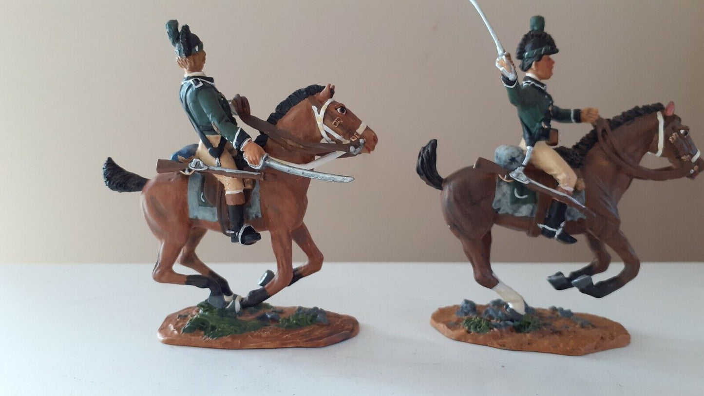 Britains 17579 awi American revolution green light dragoons cavalry