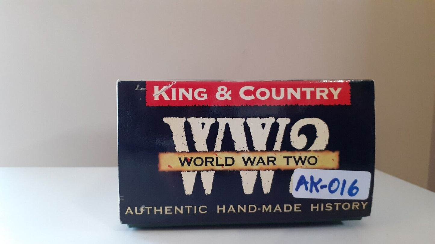 king and country ak16 ak016 ww2 german afrika korps 1:30 metal boxed 2002