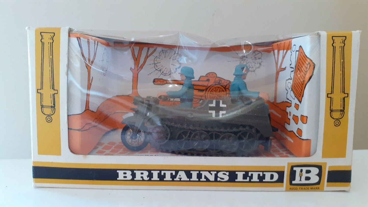 Britains ww2 9780 German kettenkrad 1970s Normandy d-day 1:32