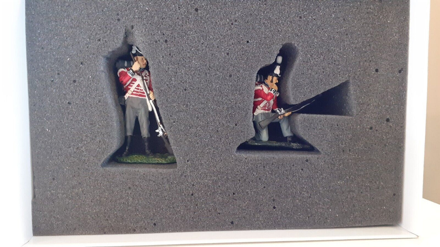 Britains 41157 coldstream guards loading Napoleonic 1:32 metal  boxed  2005