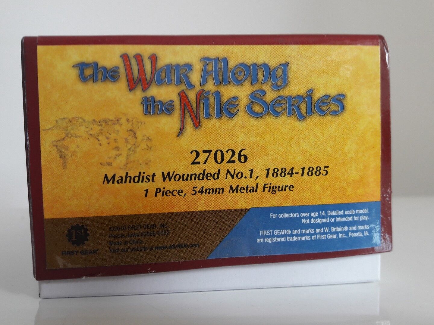 Britains war along nile 27026 mahdist wounded 1:32 metal figures