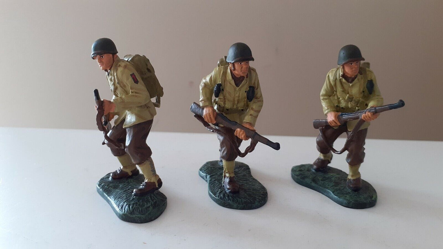 Britains 17494 ww2 d-day us infantry big red one boxed 1:32 Aa