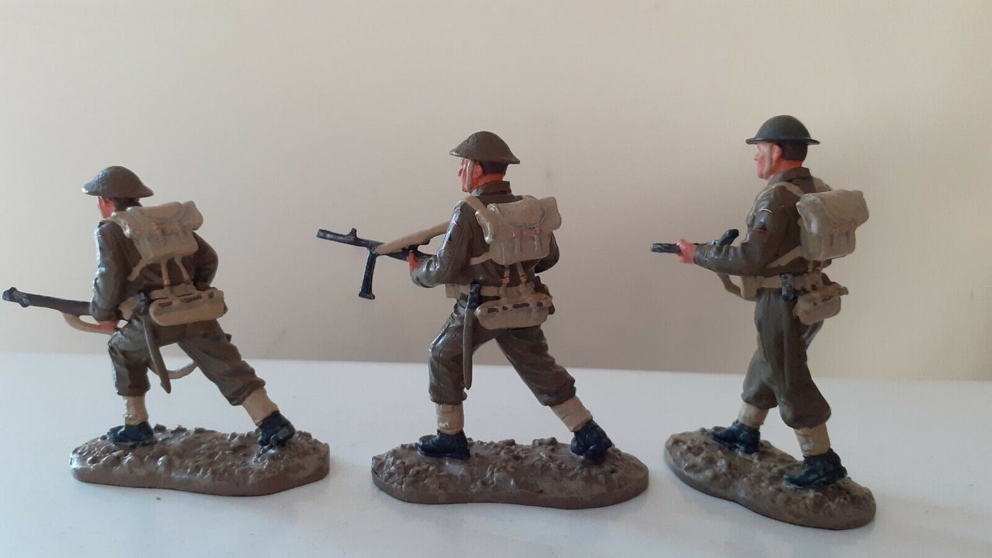 Britains ww2 British tank support infantry 17588 metal boxed bb