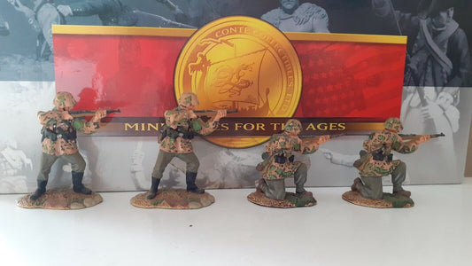 conte boxed wwii-035 ww2 d-day german infantry 1:32 metal longest day