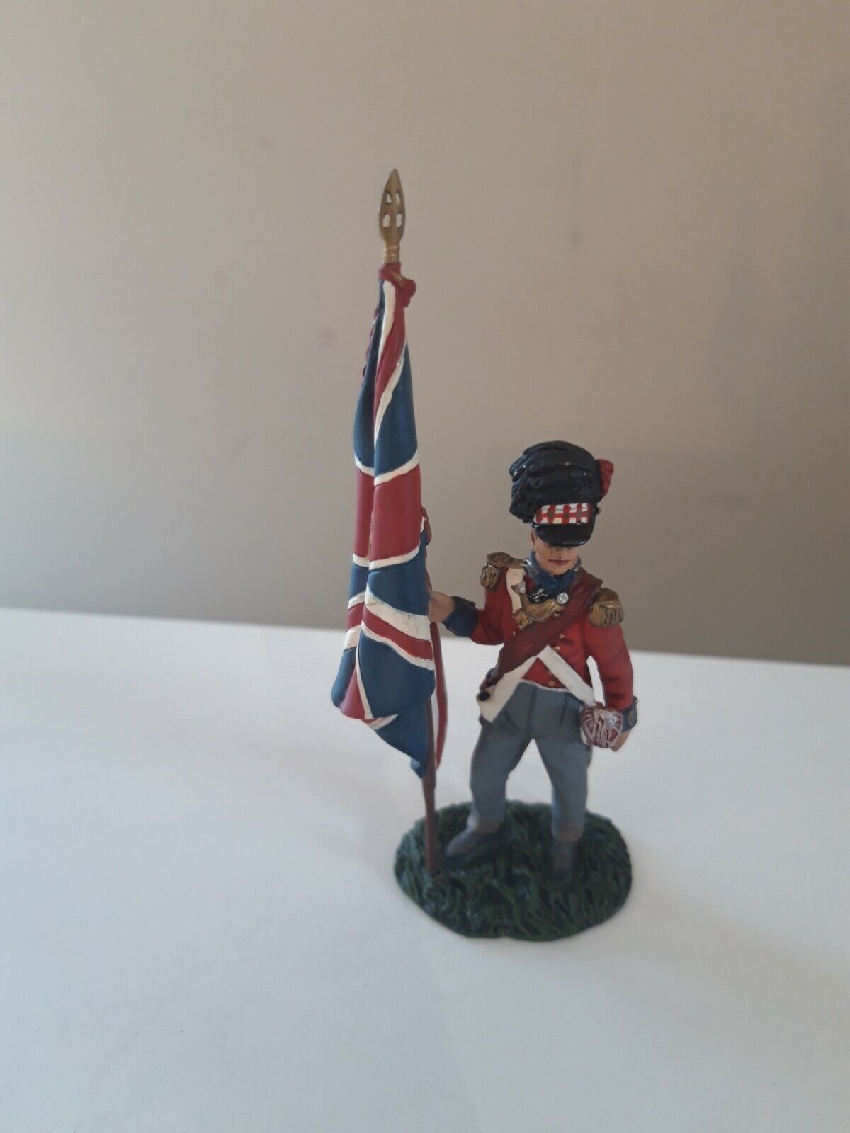 Britains Napoleonic Waterloo 42nd black watch Highlander metal no box wrdrb2