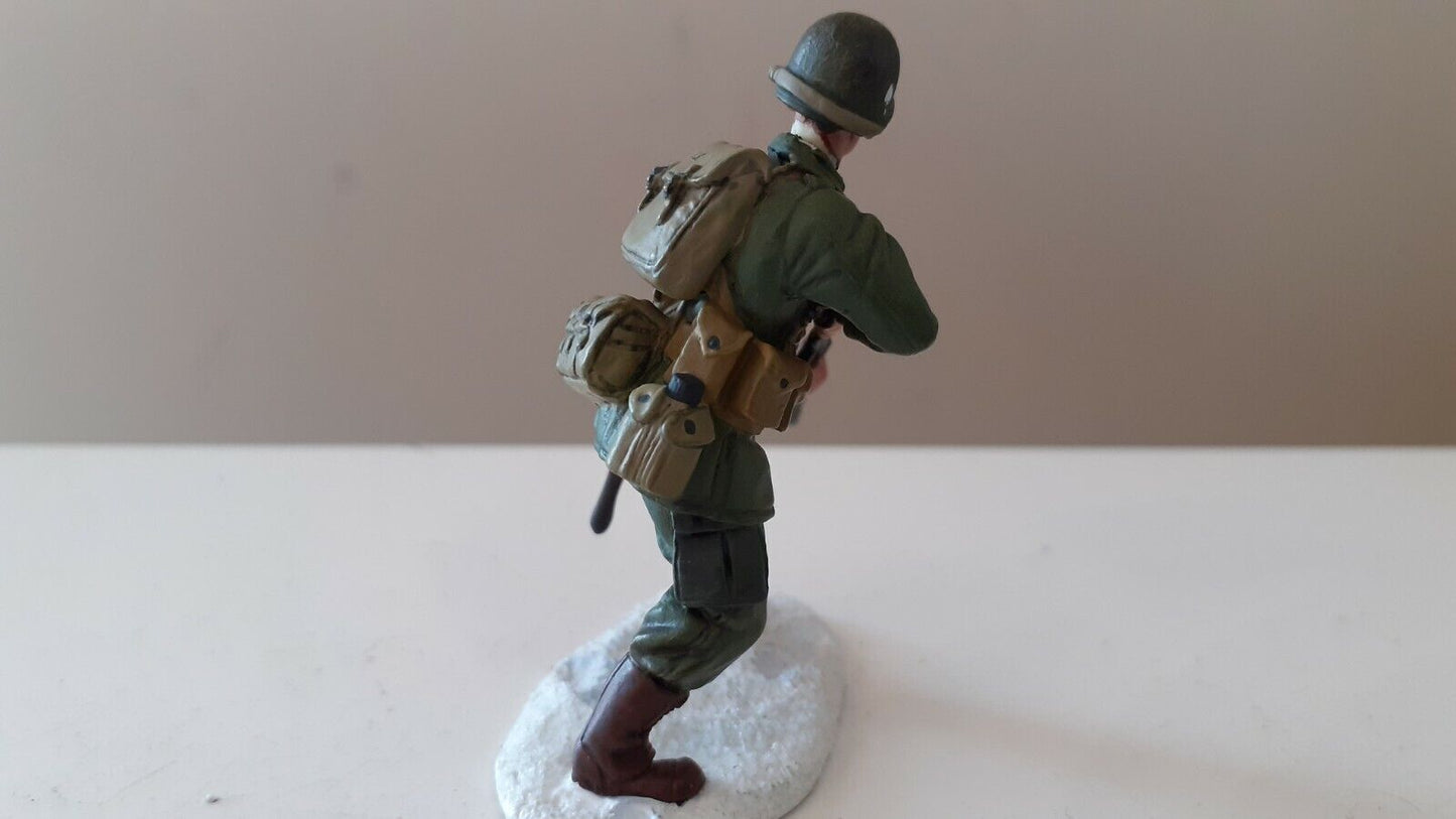 Britains 25043 ww2 us 101st airborne paratroopers 1:32 winter metal boxed b6