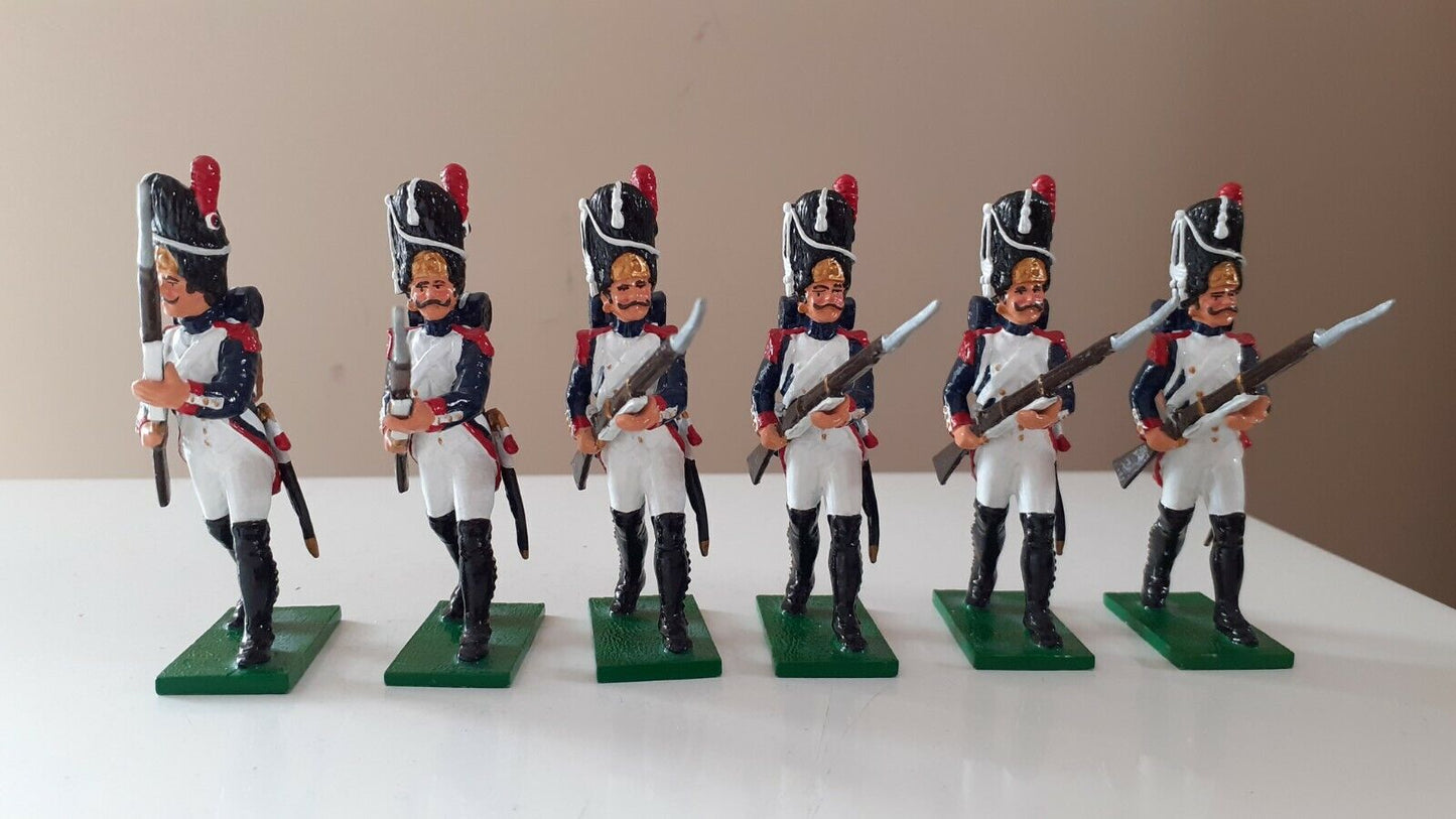 early trophy miniatures 1991 Napoleonic Waterloo french guards wa18v 1:32 metl