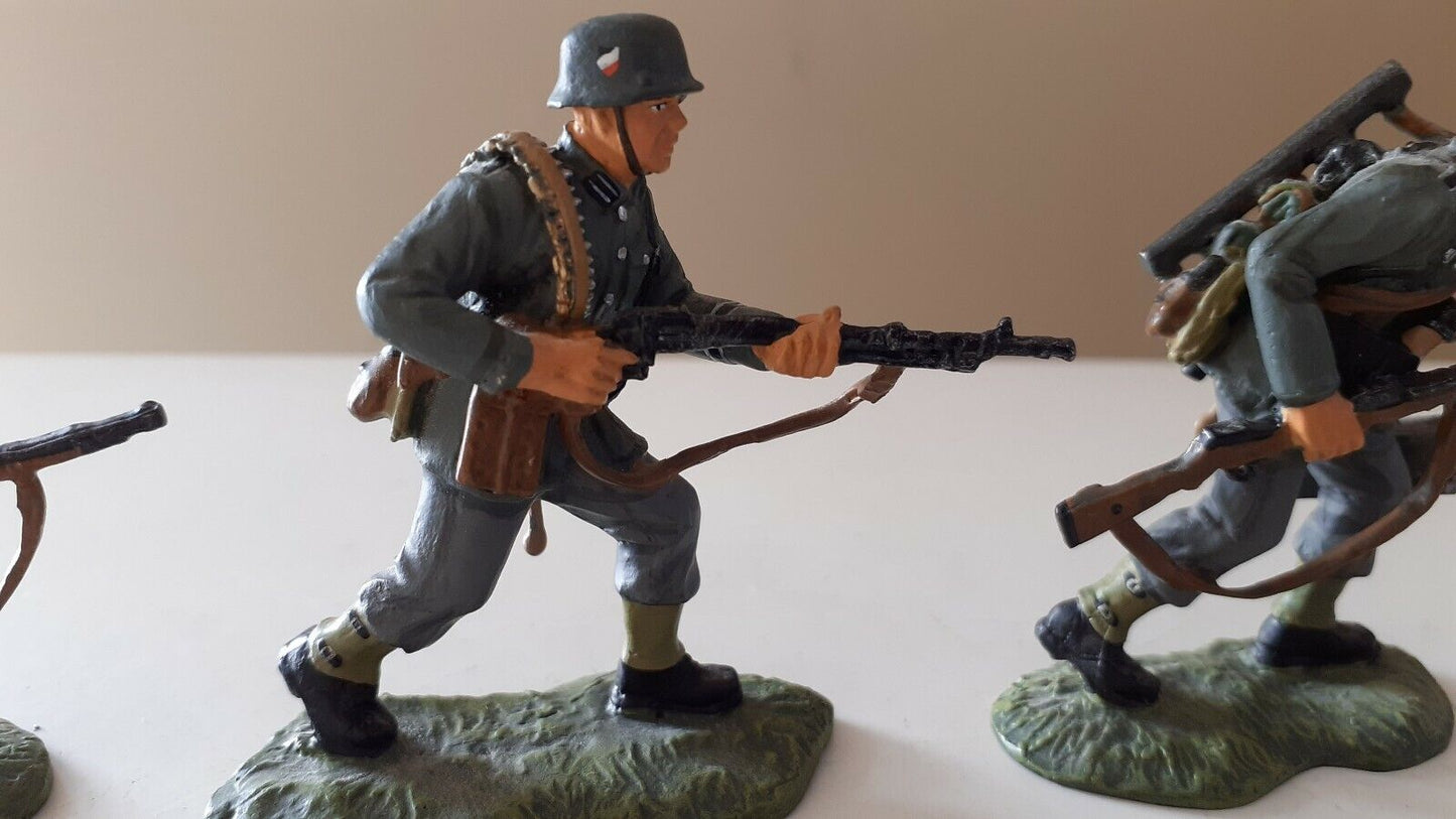 Britains 17495 ww2 d-day german support team boxed