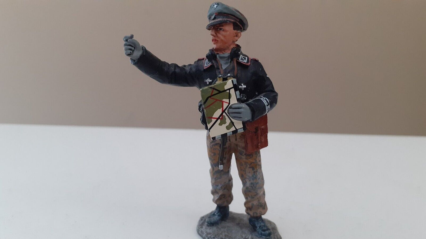 King and country ww2 german panzer officer tiger box 1:30  jn005 wrdrb 2005