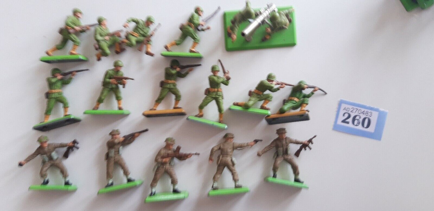 Britains deetail ww2 usmc British  infantry 1970s 1:32  b2