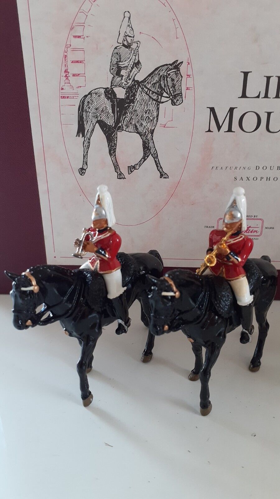 Britains limited edition life guards mounted band 1995  5295