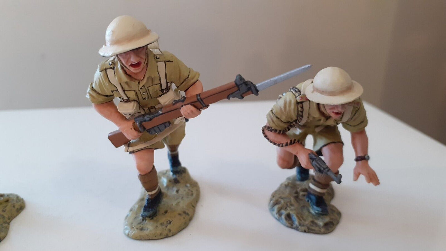 king and country ea09 ea009 ww2 8th army desert rats 1:30 metal boxed 2006