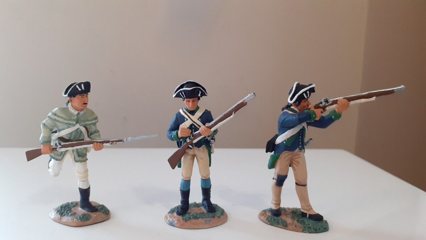 Britains 17280 continental infantry awi american revolution 1:32 boxed