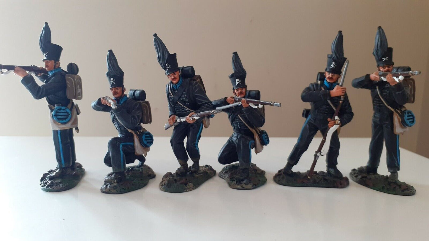 Patriot models Waterloo Napoleonic Brunswick leib  box 1:30  6 figs