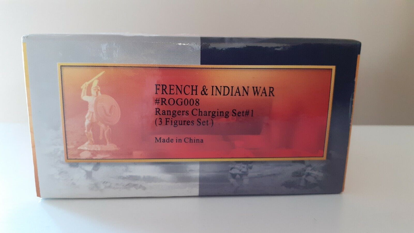 Conte french Indian wars rog008 Roger's rangers metal boxed alamo