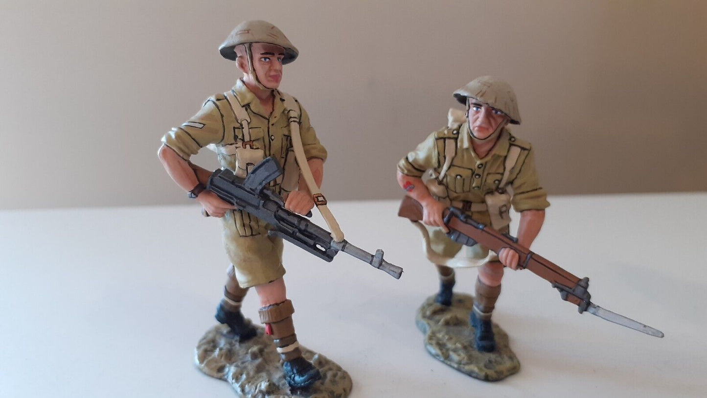 king and country ea09 ea009 ww2 8th army desert rats 1:30 metal boxed 2006