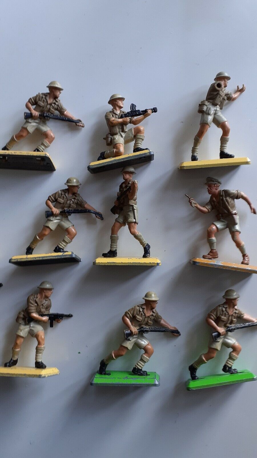 Britains deetail ww2 British 8th army bulk lot 1970s 1:32  b3