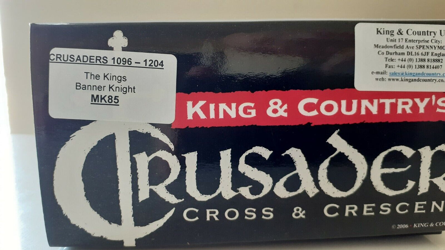 King and country mk85 kings banner knight crusaders 1:30 metal boxed