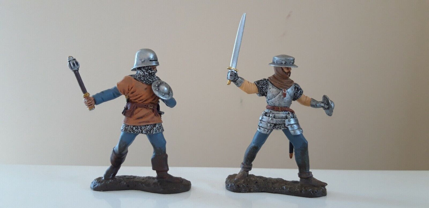 Britains medieval knights French agincourt 1:32 metal 17685