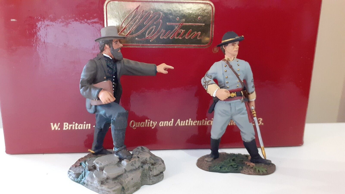 Britains 17817 acw stonewall kyd douglas hotchkiss 1:32 boxed