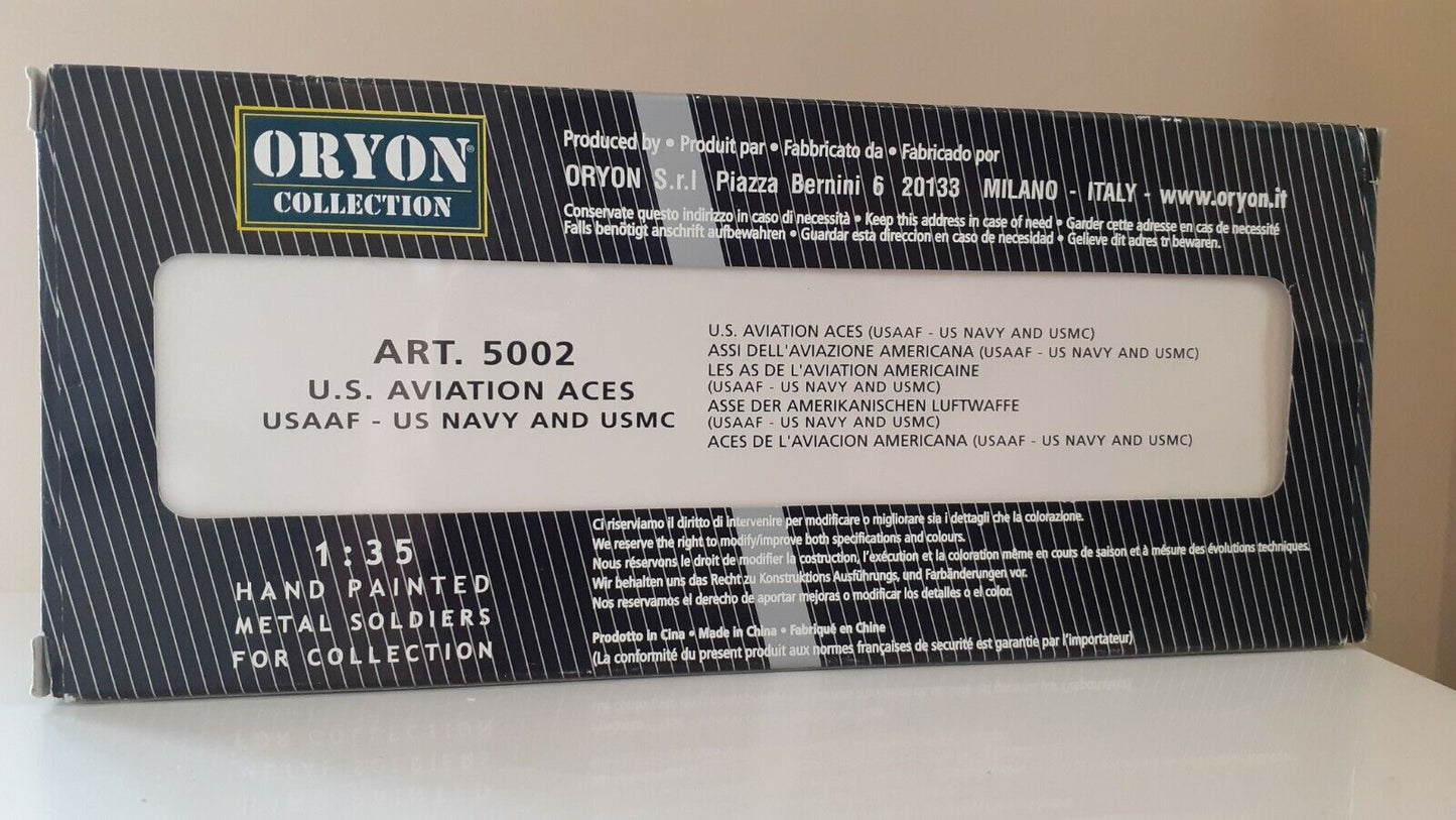 Oryon 1:35 art.5002 ww2 u.s. aviation aces usaaf usmc boxed bong mcguire