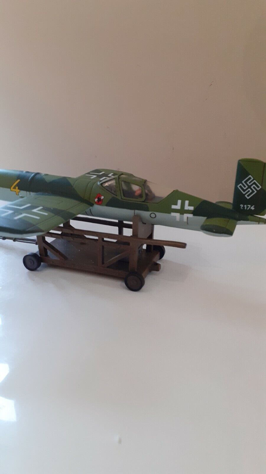 king and country focke wulf rammjager jet ws100 ww2 german luftwaffe 1:30