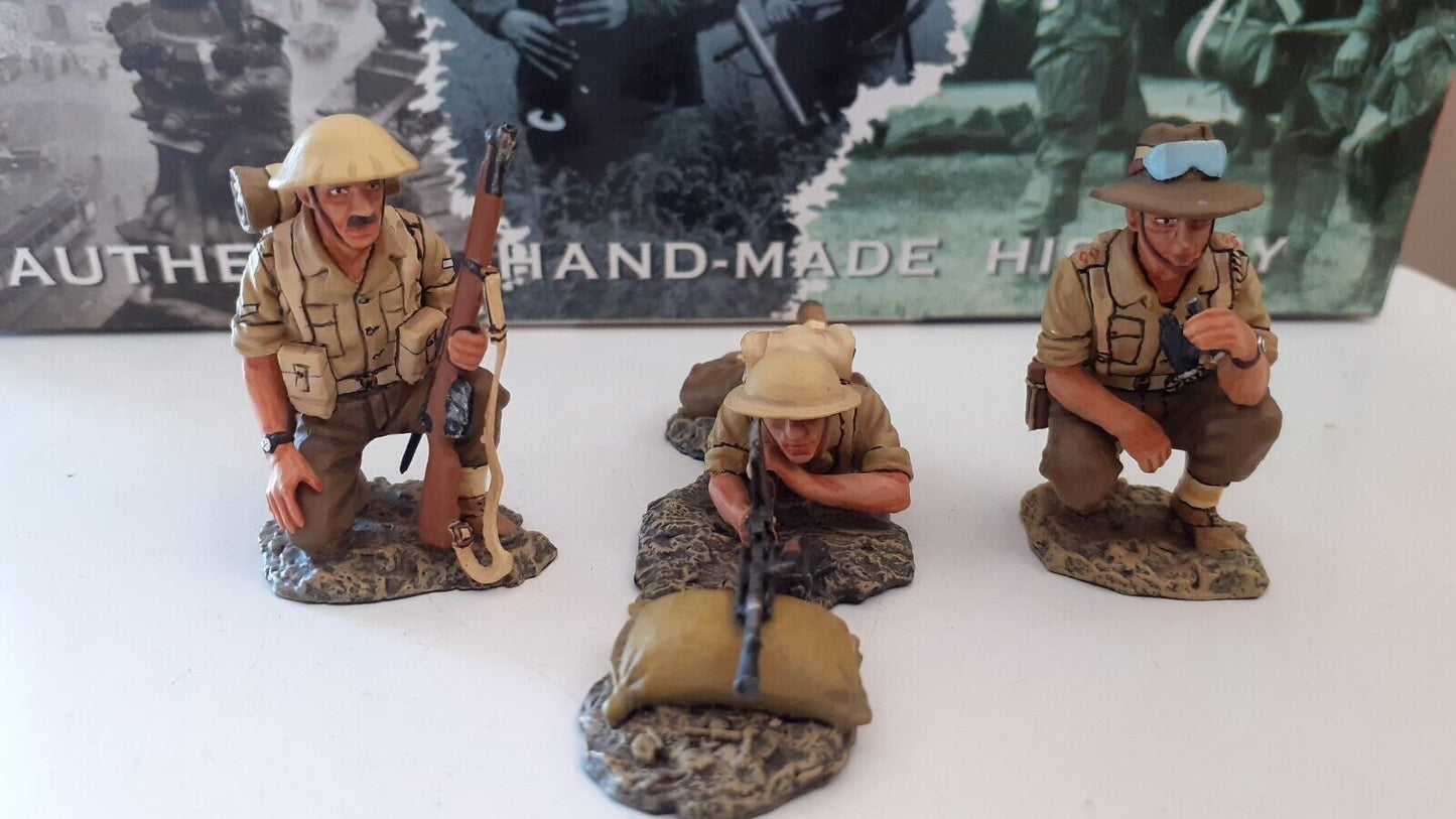 king and country ea06 8th army bren gun team 1:30 2002  boxed