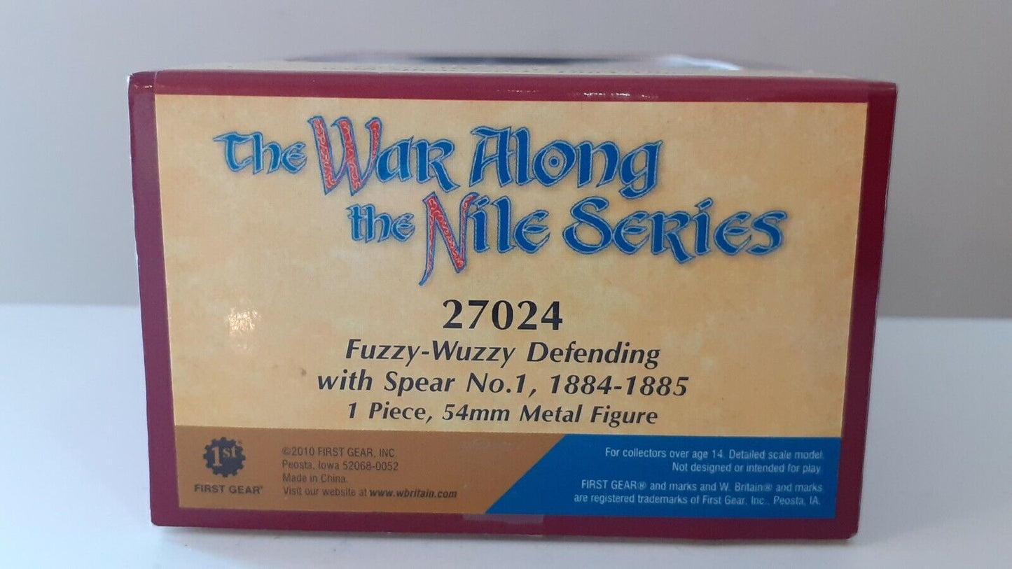 Britains war along nile 27024 fuzzy wuzzy four feathers boer war boxed wb