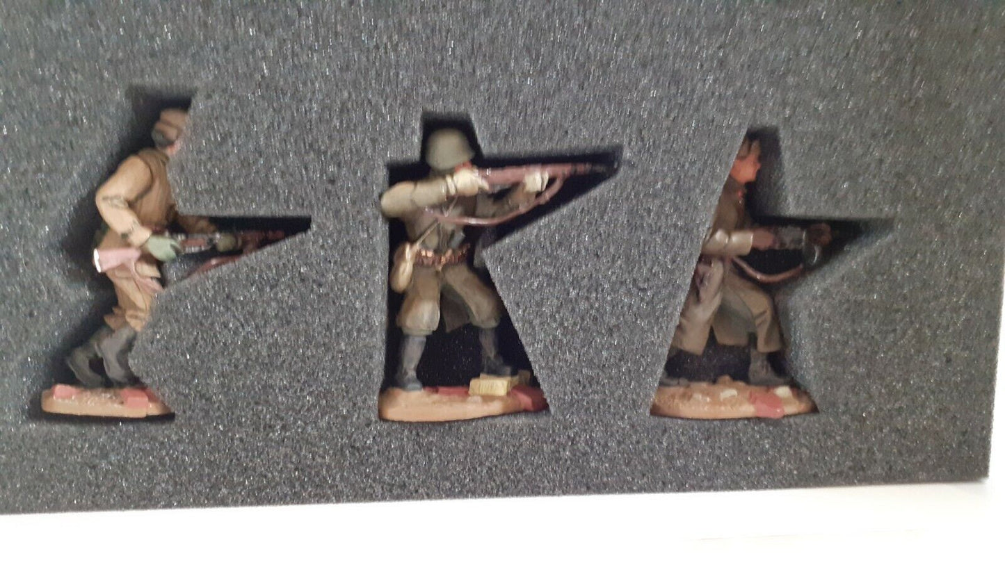 Britains 17389 ww2 d-day russian infantry stalingrad bulge winter boxed