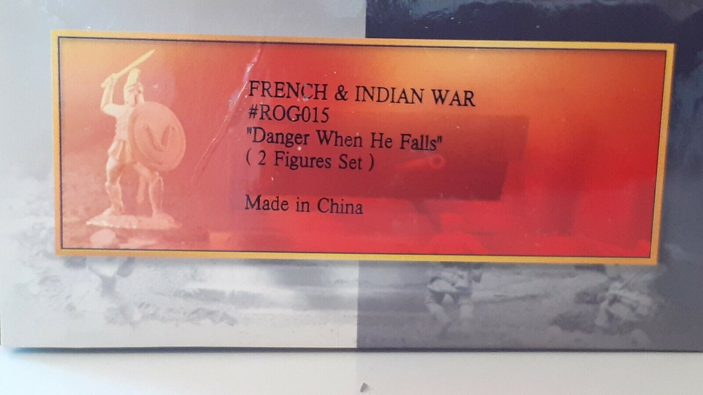 Conte french Indian wars rog015 Roger's rangers metal boxed alamo