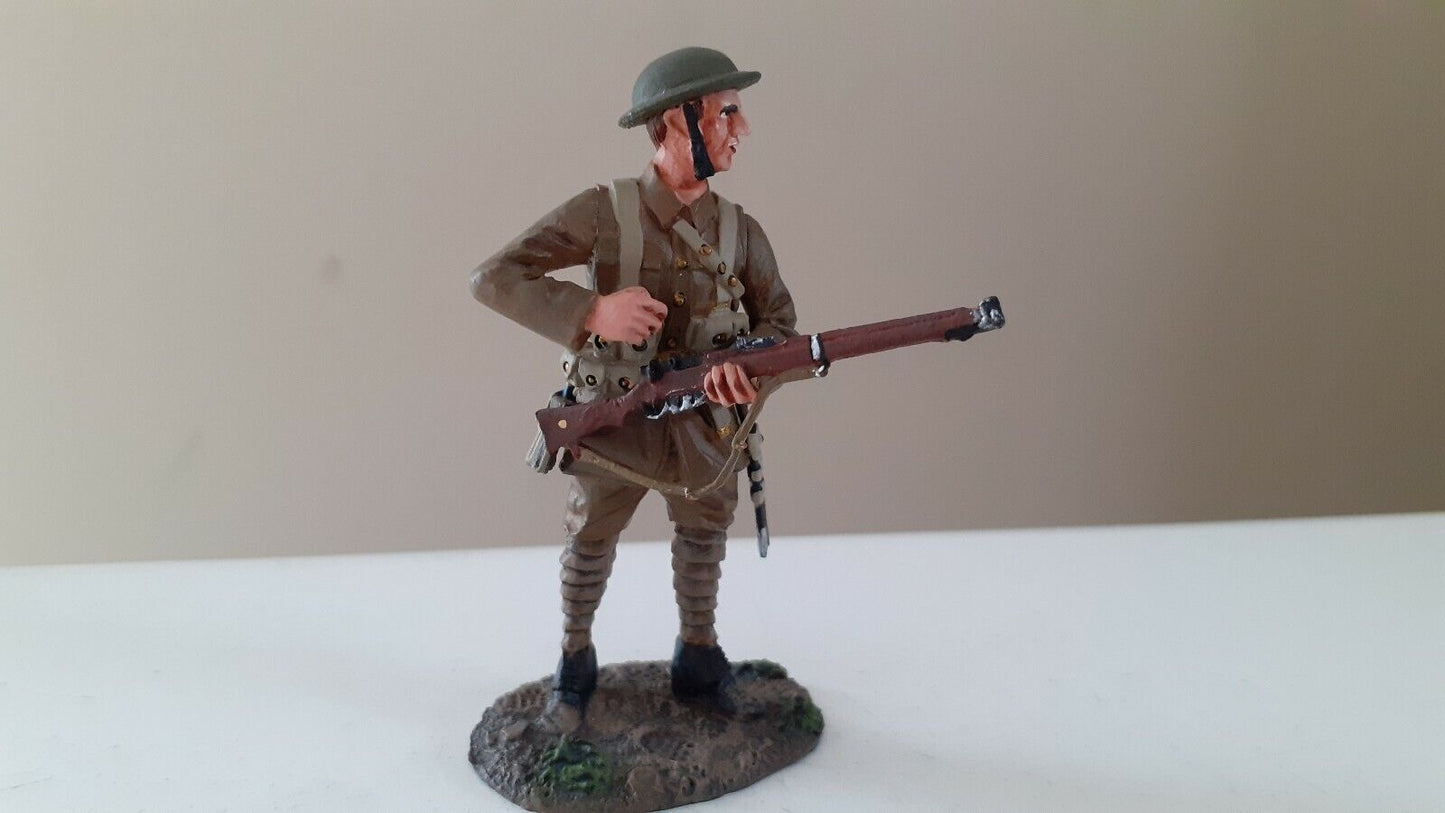 Britains ww1 23018 british infantry metal boxed b6