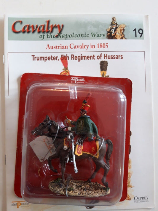 Del prado napoleonic war waterloo 1:32 cavalry austrian hussars    7 19