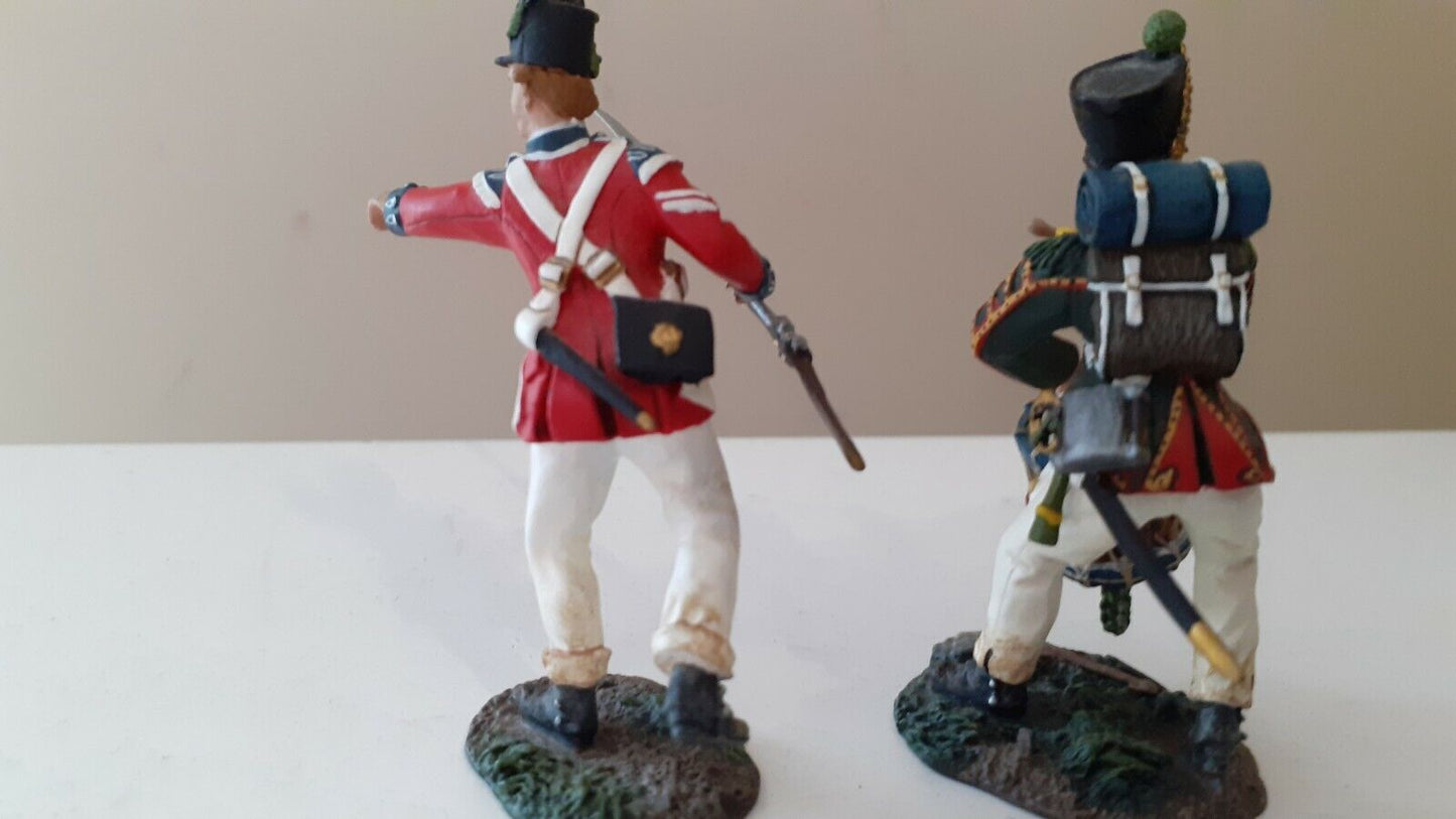 britains 17884 napoleonic hougoumont Waterloo coldstream guards drummer boxed