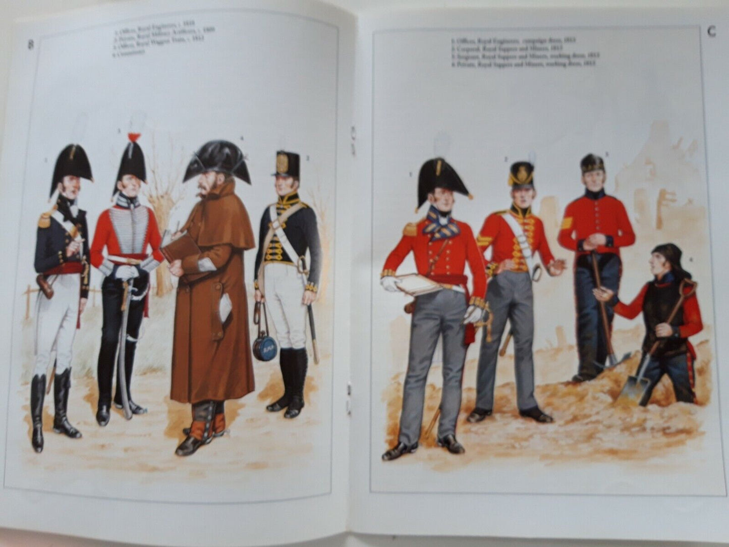 Del prado napoleon at war 11 waterloo 1:30 royal engineer  mib book