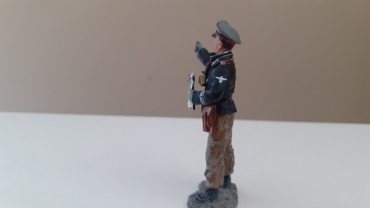 King and country ww2 german panzer officer tiger box 1:30  jn005 wrdrb 2005