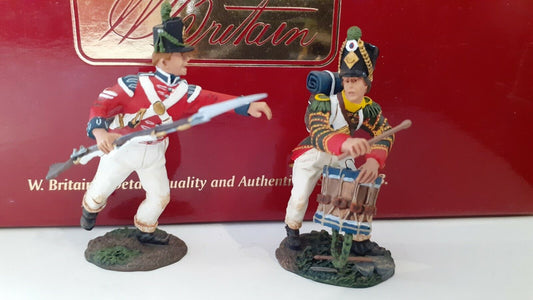 britains 17884 napoleonic hougoumont Waterloo coldstream guards drummer boxed