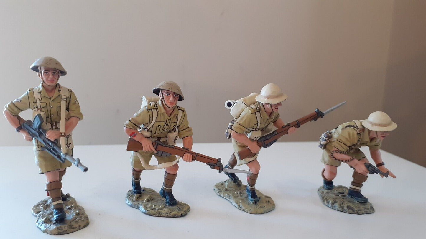 king and country ea09 ea009 ww2 8th army desert rats 1:30 metal boxed 2006