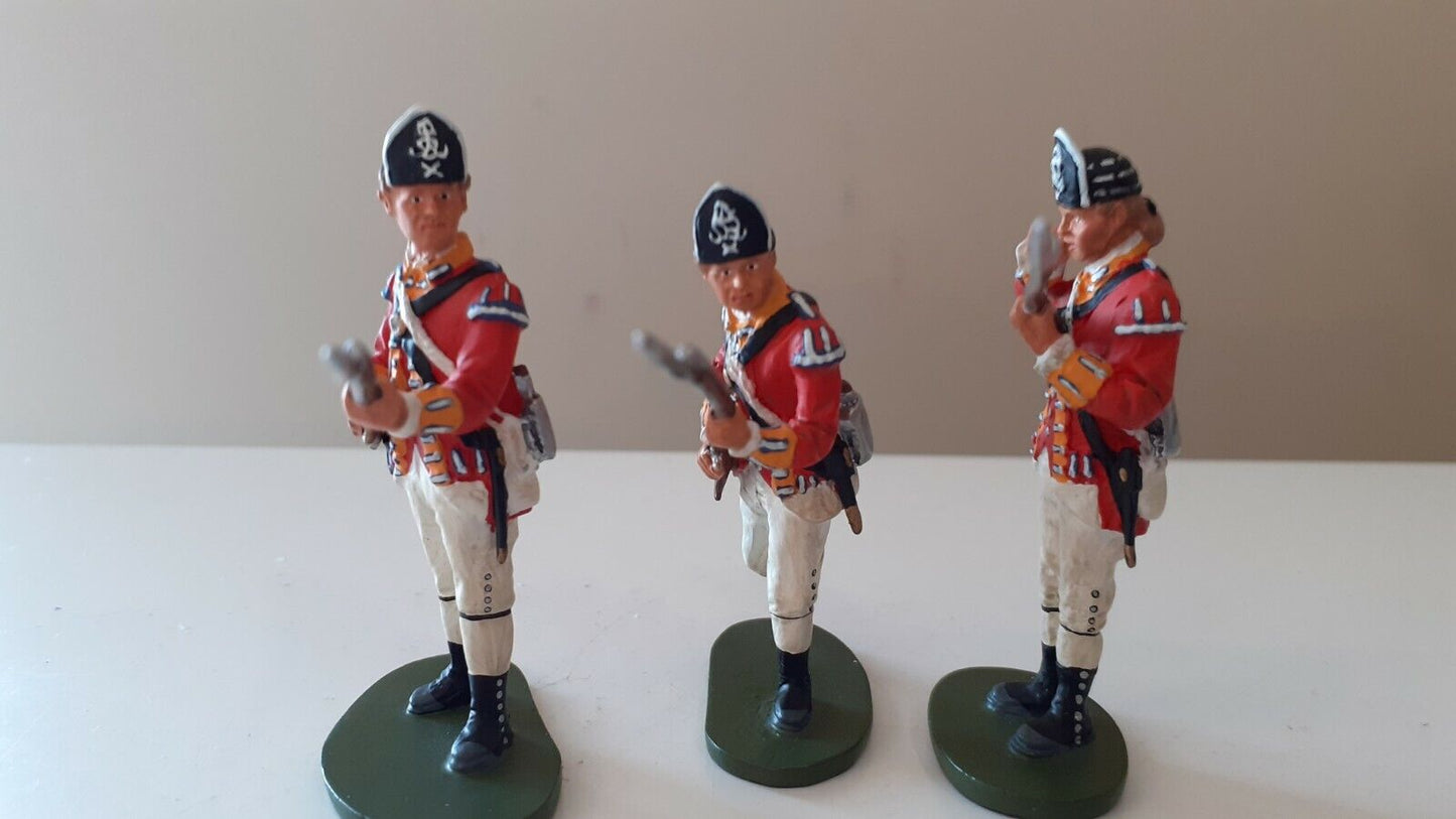 Britains 17446 awi American revolution 10th regiment foot light boxed 2003